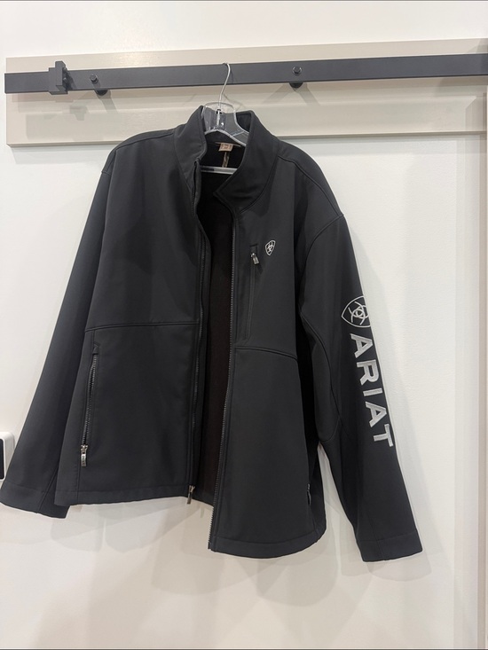 Ariat Other - Ariat Black Performance Softshell Jacket with Sleeve Logo